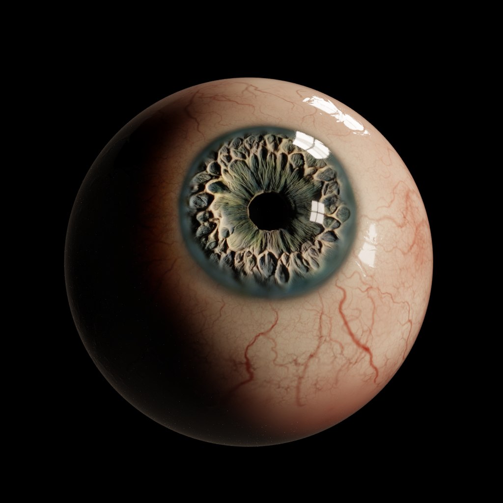  Free Eyeballs + Fake Caustics (Fixed with Textures) preview image 1